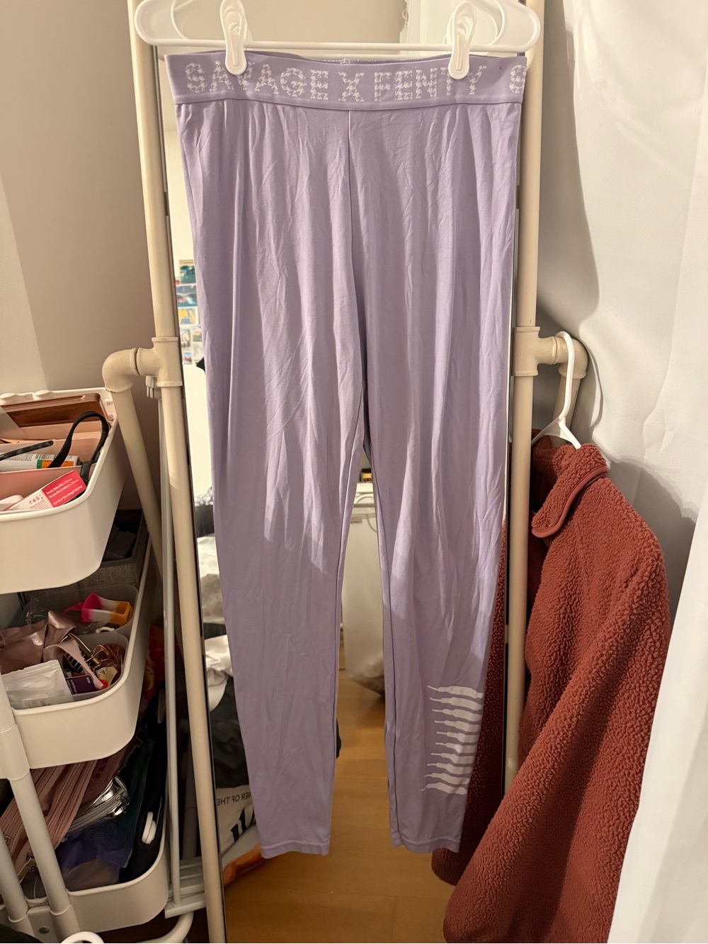 Savage x Fenty lavender pajama lounge pants